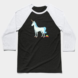 Unicorn Poop Baseball T-Shirt